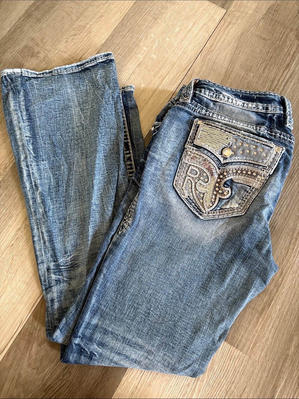 Women’s bling rock revival jeans! 31x32
